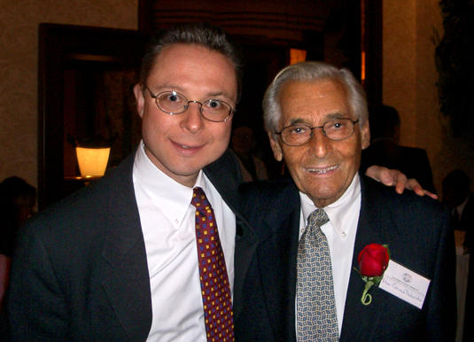 Craig D. Robins, Esq. with Honorable Conrad B. Duberstein, former Chief Bankruptcy Judge for the Eastern District of New York.